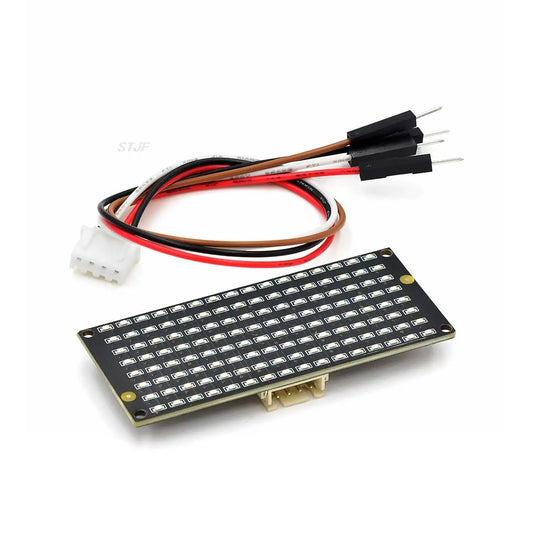 Custom 8*16 matrix LED light display module I2C communication 3.3-5V for Arduino Microbit