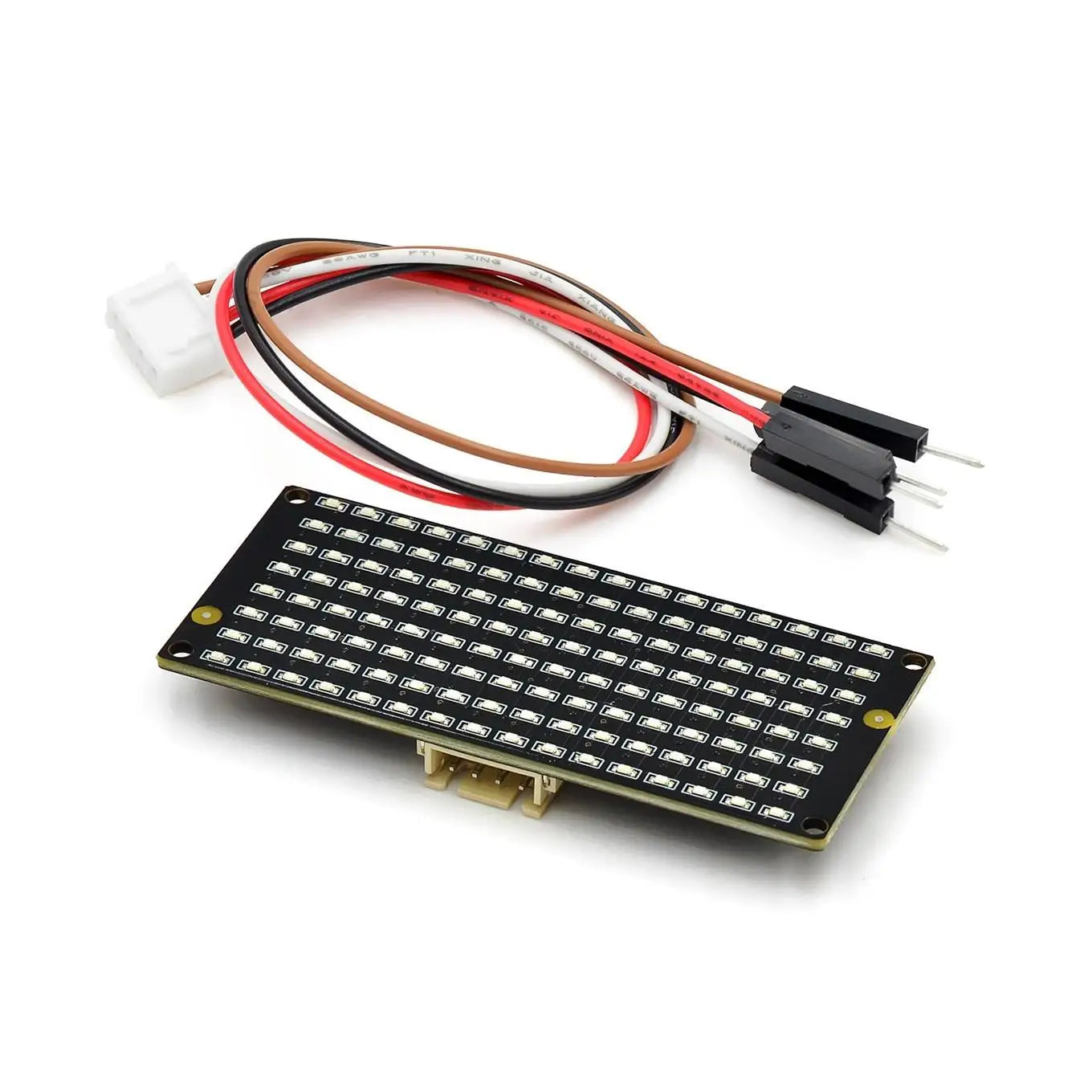 Custom 8*16 matrix LED light display module I2C communication 3.3-5V for Arduino Microbit