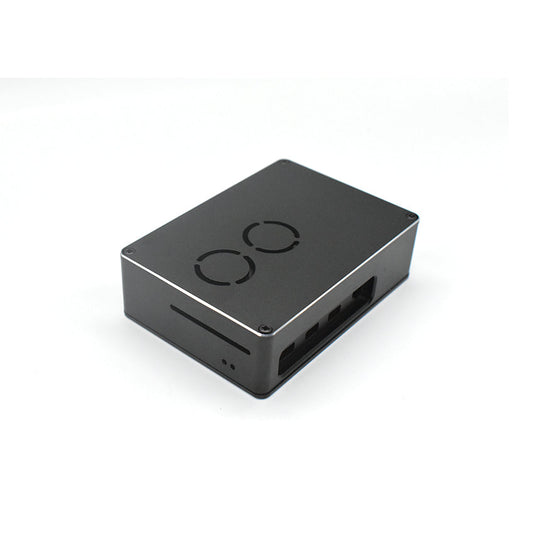 Raspberry Pi 4 Aluminum Case  black + silver two colors raspberry PI Case, fan cooled for  raspberry pi 4 LT-4BA09 customize