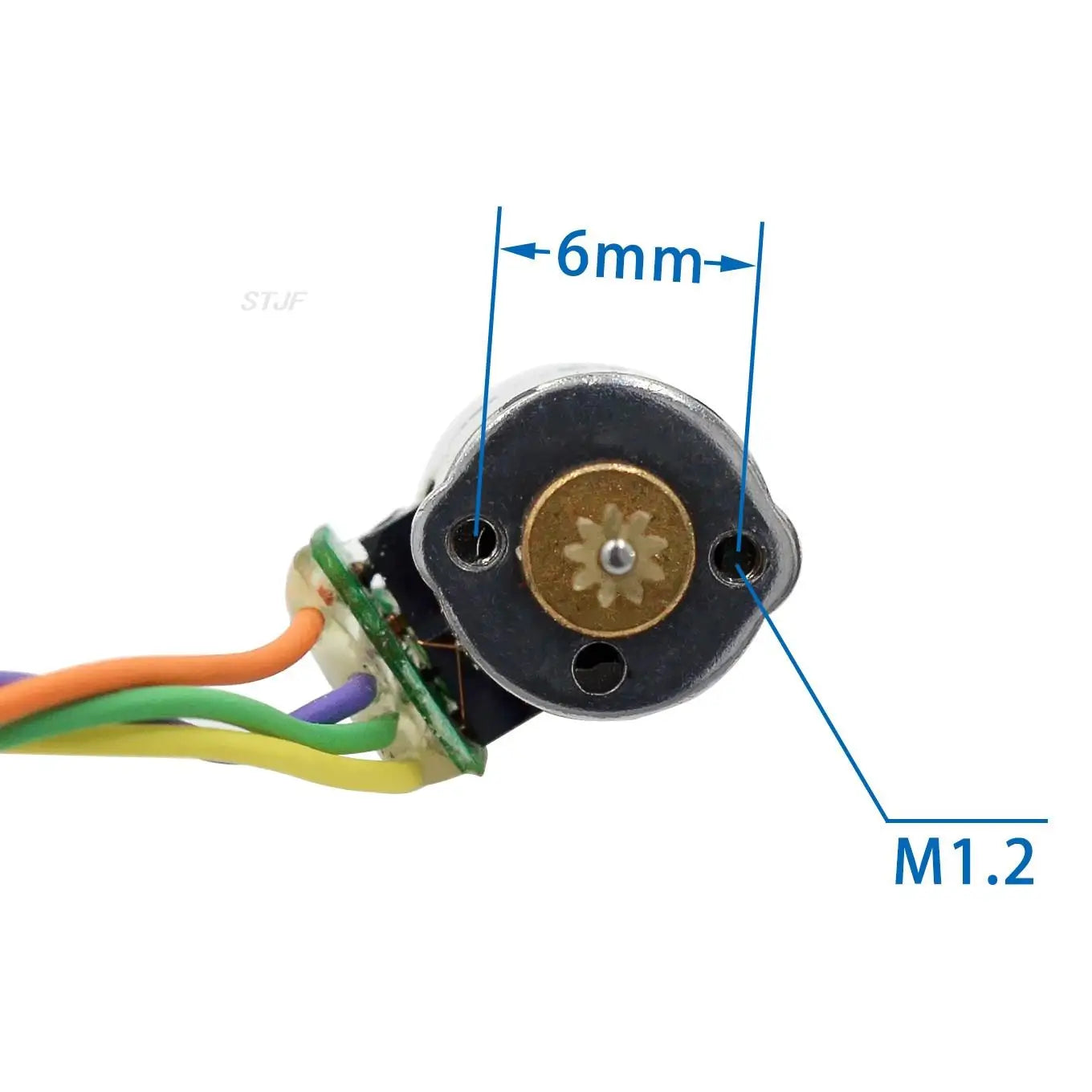Custom 8mm miniature stepper motor A pair of toothed two-phase four-wire stepper motor small two-phase four-wire stepper motor