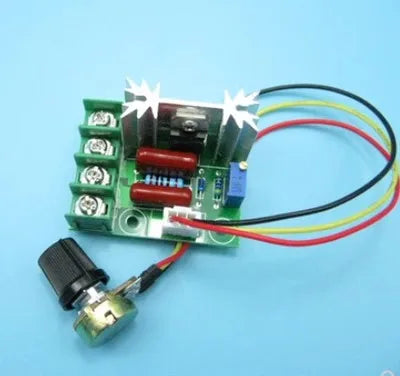 Custom AC 220V 2000W SCR Voltage Regulator Dimming Dimmers Speed Controller Thermostat