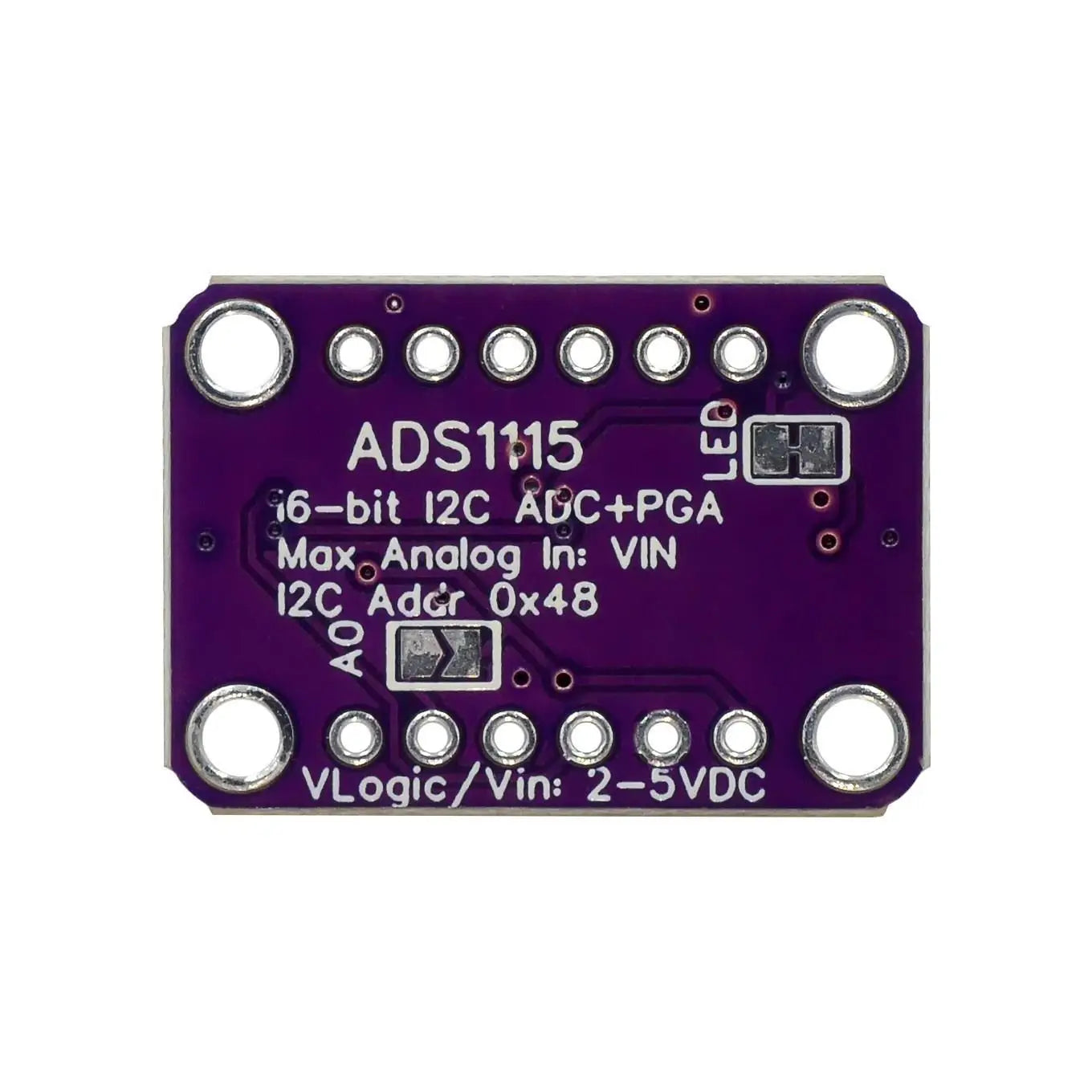 Custom ADS1115 16-bit ADC- 4-channel with programmable gain amplifier -STEMMA QT/For Qwiic