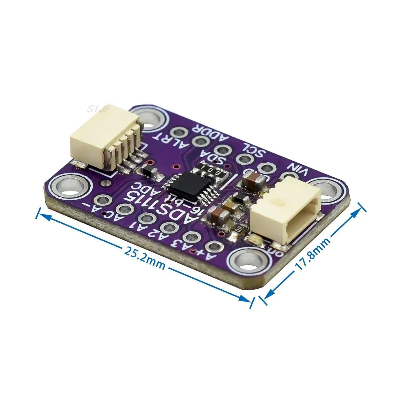 Custom ADS1115 16-bit ADC- 4-channel with programmable gain amplifier -STEMMA QT/For Qwiic