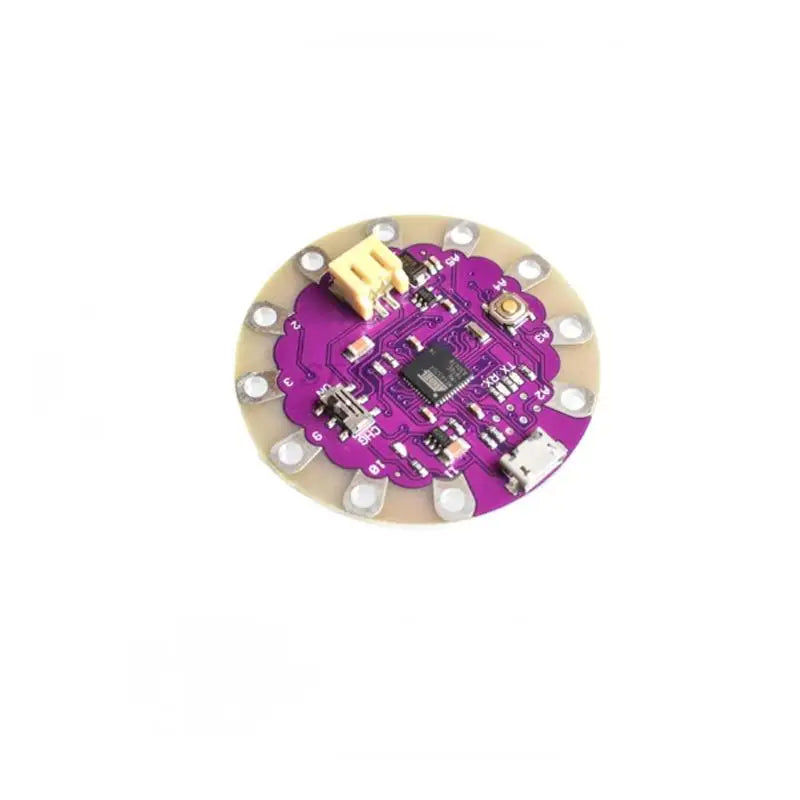 Custom ATmega32U4 ATMEGA328P LilyPad 328 For Arduino DIY Kit Micro USB ATtiny85 LilyTiny Main Board Buzzer WS2812 RGB CR2032 TEMT6000