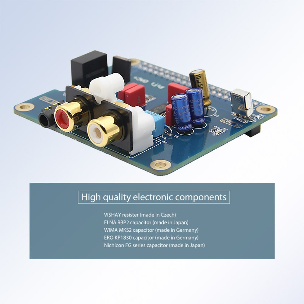 Acrylic Case for Raspberry Pi 4 DAC+ Expansion Board,Protective Enclosure for HIFI Digital Audio Card / Raspberry Pi 4 Model B