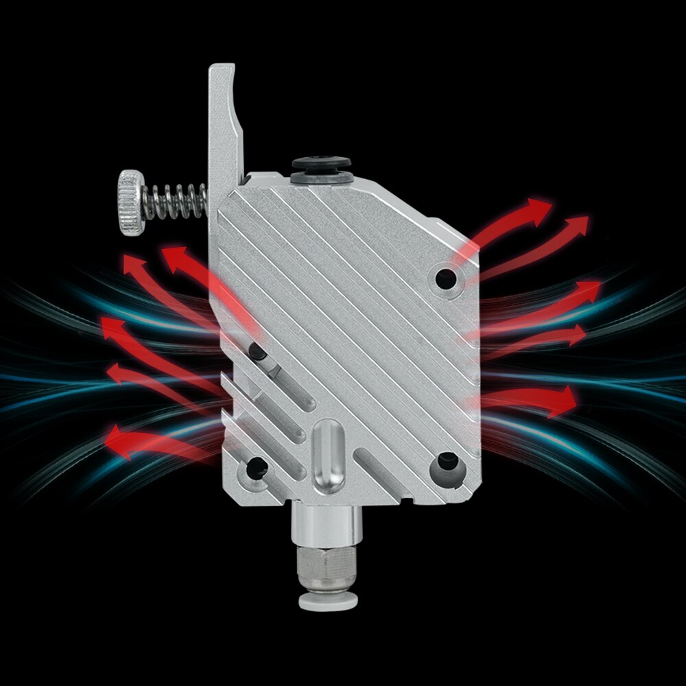 All Metal Cloned Btech Bowden Extruder Dual Drive Upgrade Left Right TPU Filament For CR10 Ender 3 V2 Replace MK8/CR10 Extruder customize