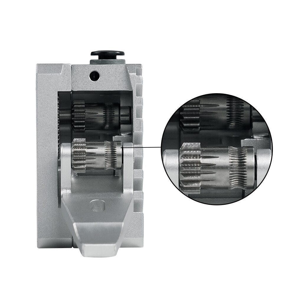 All Metal Dual Drive Extruder Cloned Btech Bowden Upgrade PLA/ABS/TPU/TPE Filament For CR10 Ender 3 V2 Replace MK8/CR10 Extruder customize