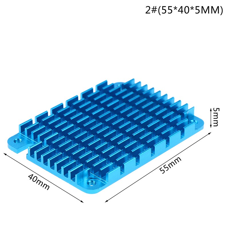 Custom Aluminum Alloy Heatsink Cooling Pad For Raspberry Pi Compute Module 4 CM4 Cooler Heat Sink 55x40x5mm/55x40x11mm 2sizes