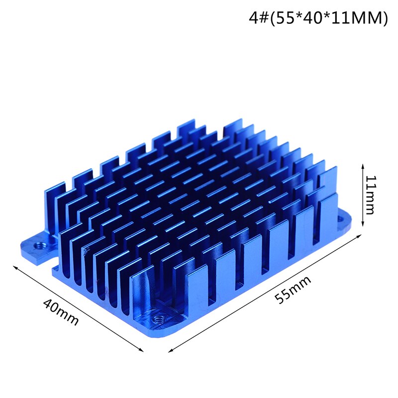 Custom Aluminum Alloy Heatsink Cooling Pad For Raspberry Pi Compute Module 4 CM4 Cooler Heat Sink 55x40x5mm/55x40x11mm 2sizes