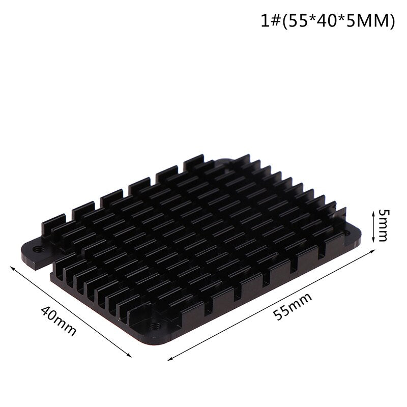 Custom Aluminum Alloy Heatsink Cooling Pad For Raspberry Pi Compute Module 4 CM4 Cooler Heat Sink 55x40x5mm/55x40x11mm 2sizes