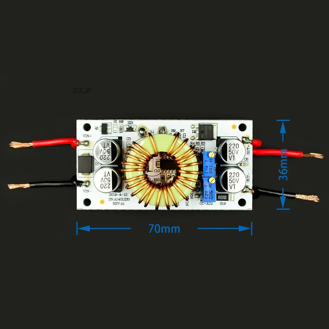 Custom  Aluminum substrate 250W high power boost constant voltage constant current car laptop power LED boost drive