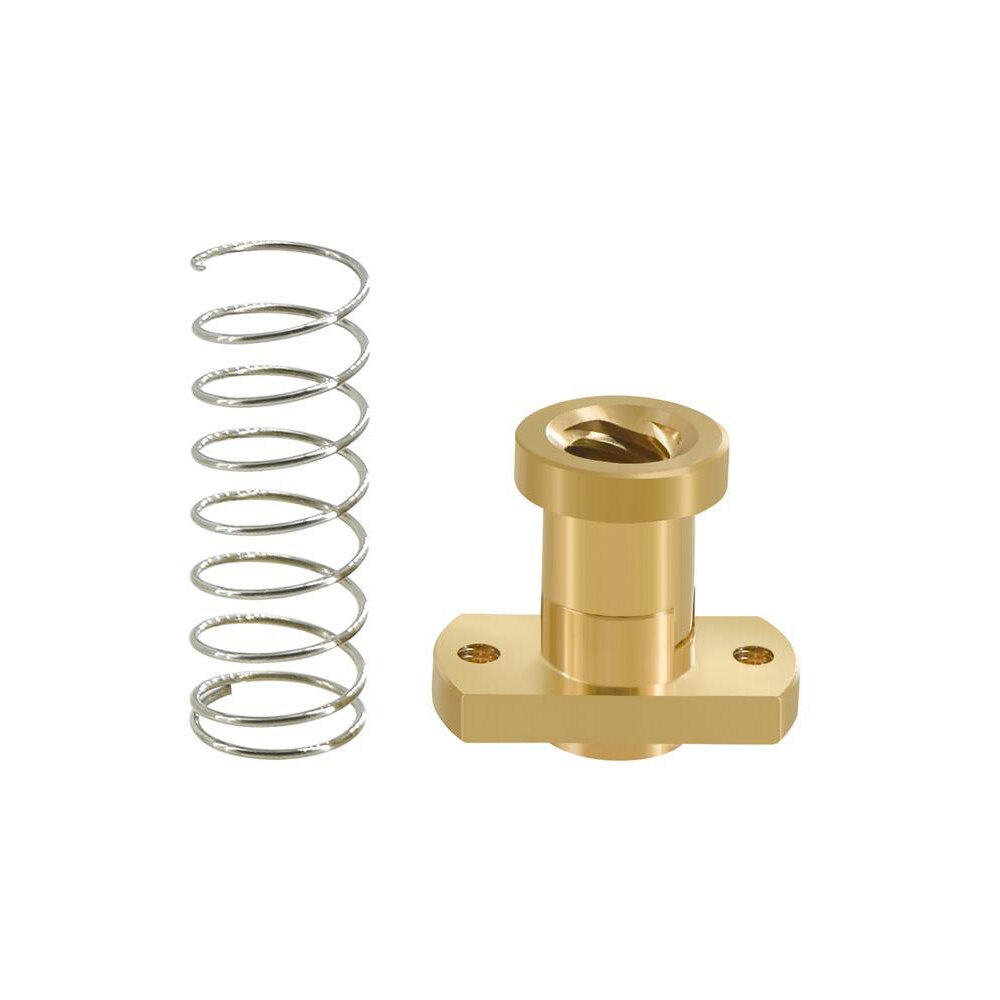 Anti - back lash TR8 lead screw brass nut POM nut for upgrade Ender 3 CR-10 and clone 3D printer anti backlash Spring Loaded Nut customize
