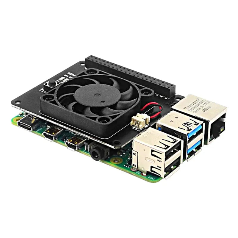 Custom Fan HAT for     Pi 4B / Pi 3B