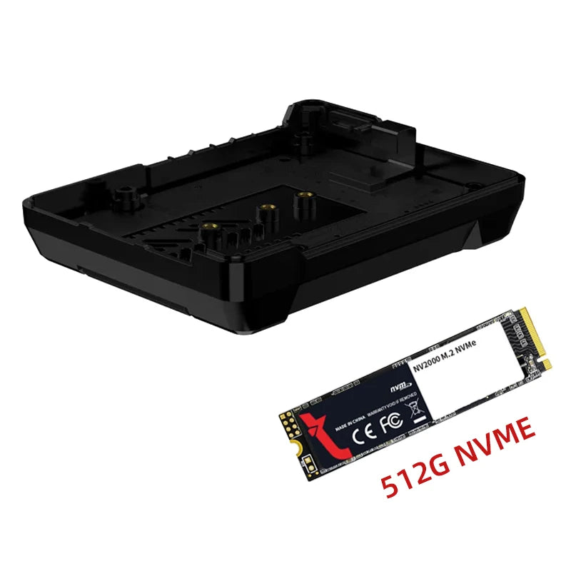 Custom NEO 5 M.2 NVME PCIE Expansion Board (Only) Built-in SSD Heatsink Boot Pi5 From NVME M.2 Drive