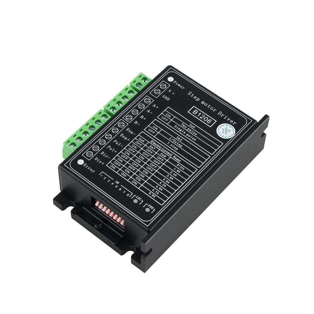 B1206 Full-step/Half-step Driver Two-phase 42/57 Stepper Motor Controller Nema17/23 Voltage 120V Working Current 6A customize