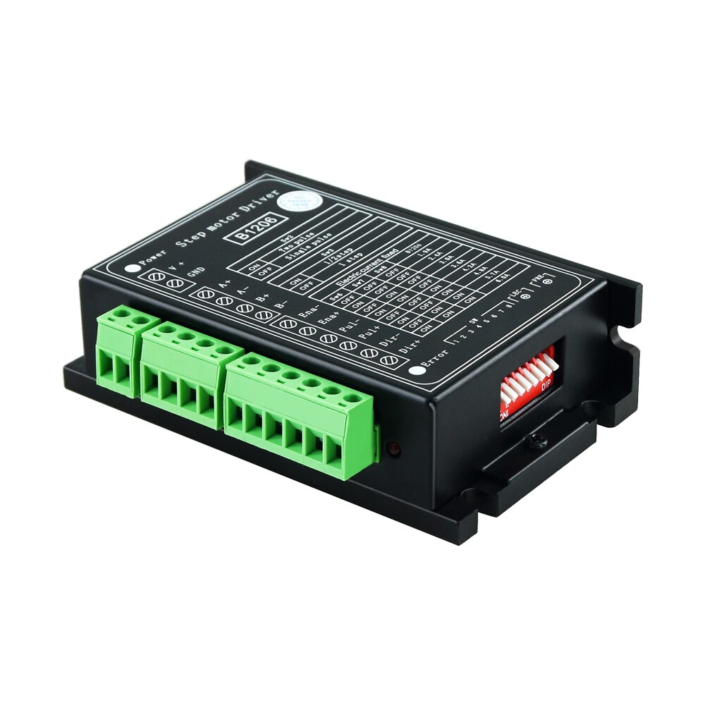 B1206 Full-step/Half-step Driver Two-phase 42/57 Stepper Motor Controller Nema17/23 Voltage 120V Working Current 6A customize
