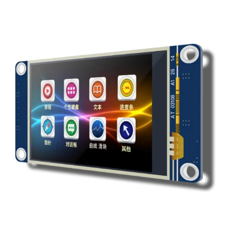 Custom T0 series serial port screen 2.4/2.8/3.5-inch small-sized resistive touch LCD display screen