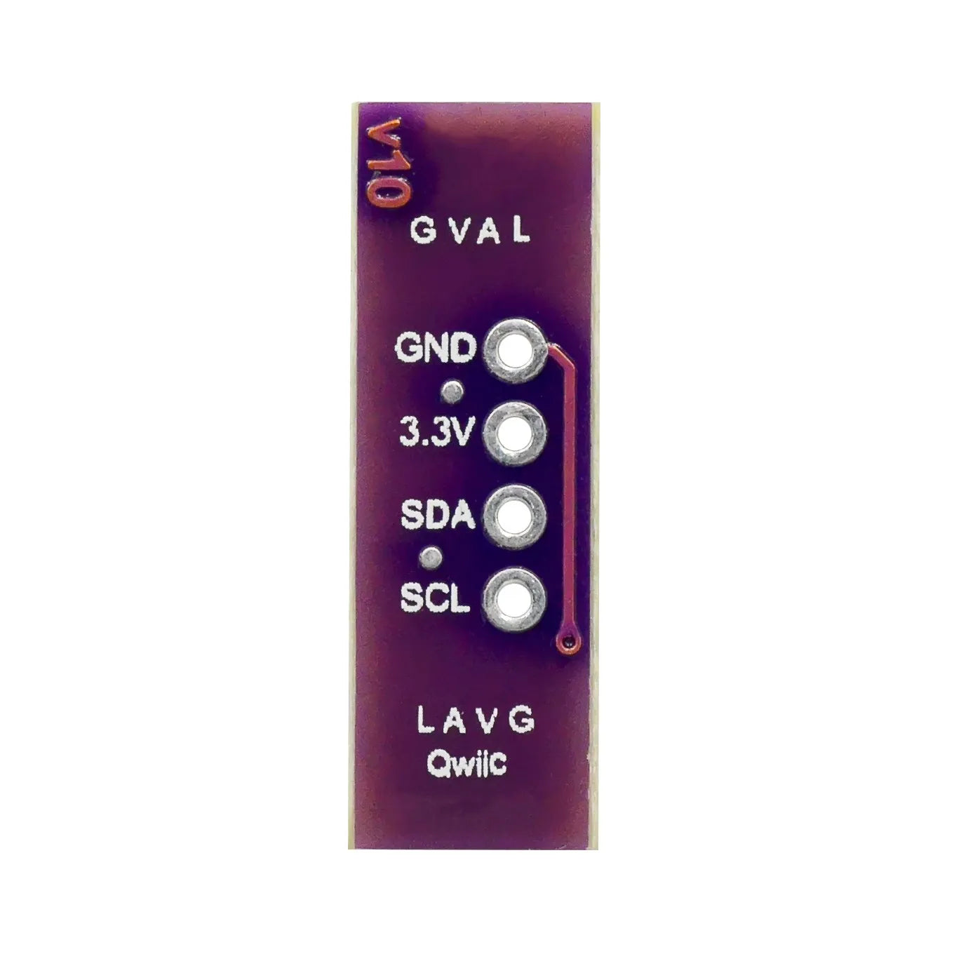 Custom Breadboard cable adapter adapter adapter For QWIIC JST SH 1mm to 2.54MM row pins