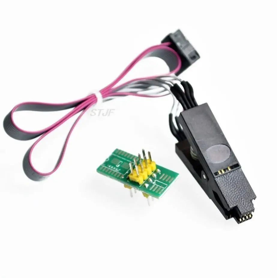 Custom CH341A 24 25 Series EEPROM Flash BIOS USB Programmer Module + SOIC8 SOP8 Test Clip For EEPROM 93CXX / 25CXX / 24CXX DIY KIT