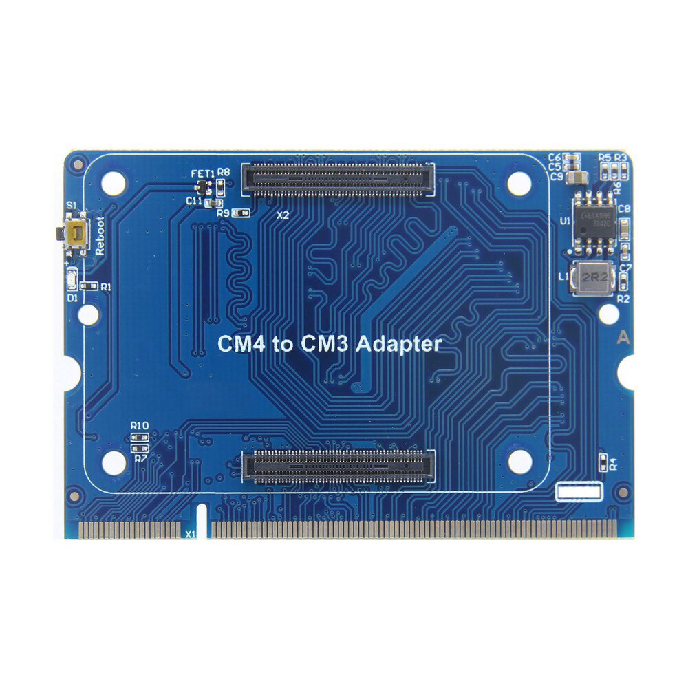 CM4 to CM3 Converter / Adapter Board with Heatsink（C235） for Raspberry Pi Compute Module 4