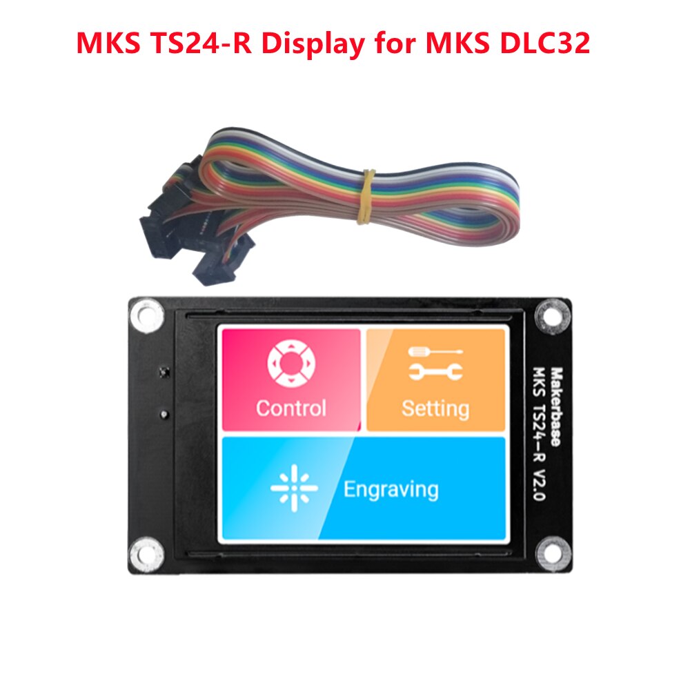 Custom CNC Laser Engraving Machine Offline Control   MKS TS24/TS35-R LCD Touch Screen For MKS DLC32 V2.1 Motherboard ESP32 Wifi