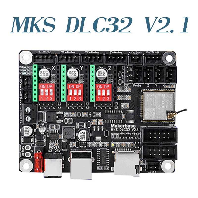 Custom CNC Laser Engraving Machine Offline Control   MKS TS24/TS35-R LCD Touch Screen For MKS DLC32 V2.1 Motherboard ESP32 Wifi