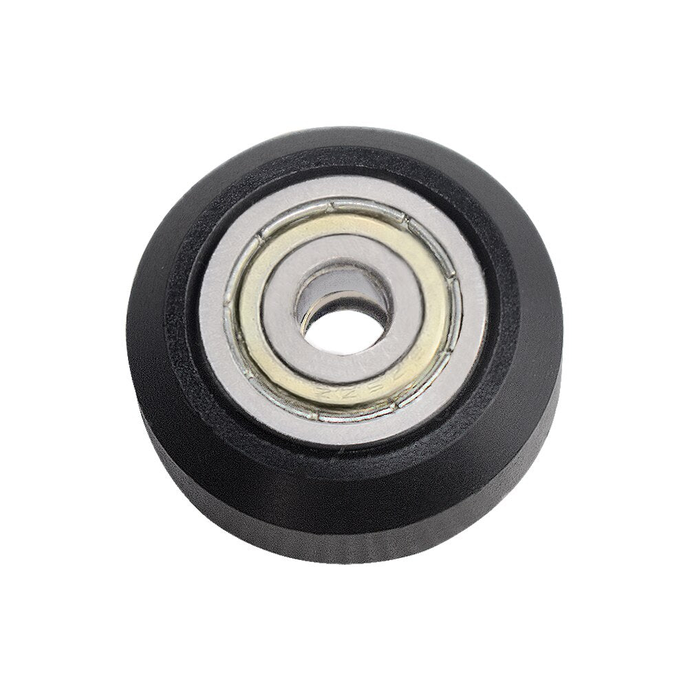 CNC Plastic POM Big Small Wheel With Bearing Idler V-Slot Aluminum Profile Perlin Pulley Wheel For 3D Printer Ender 3 customize