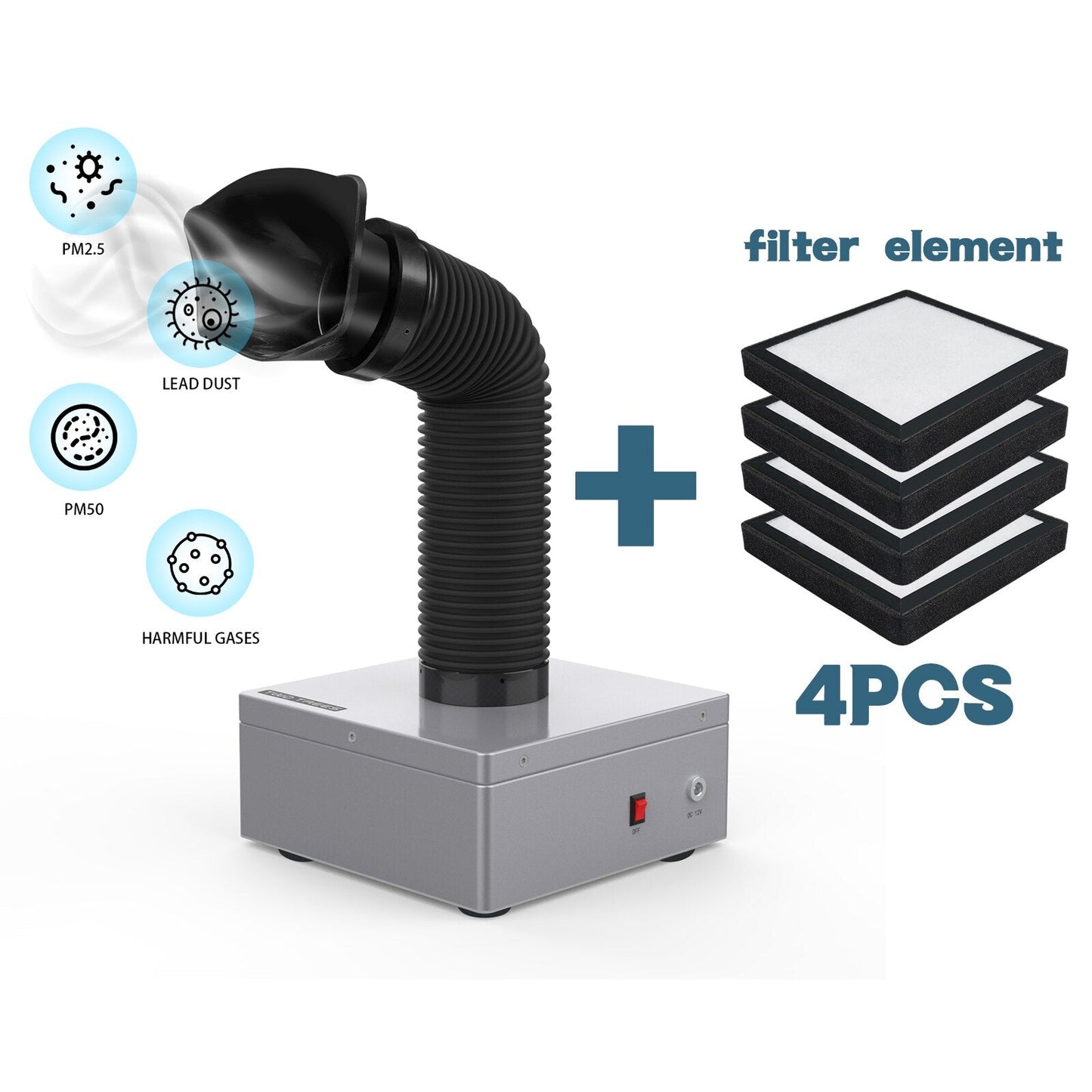 Co2 Laser Engraving Machine Fume Extractor TT-P1 Smoke Purifier For CNC Laser Engraver Filter Dust Purification System customize