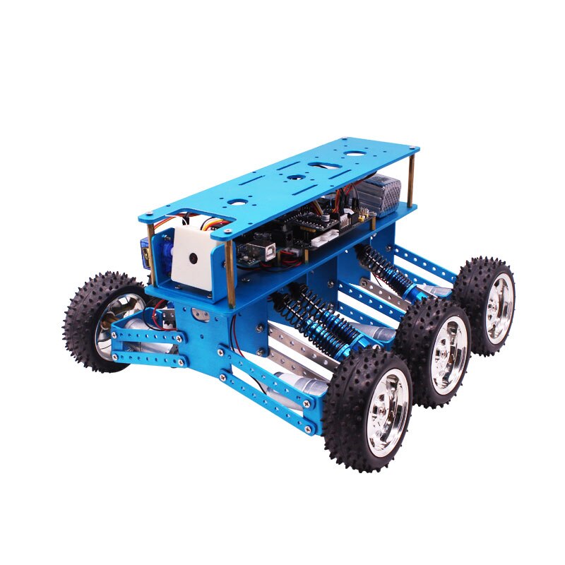 Custom 6WD STEM Programmable Educational Starter Smartduino Arduinos R3 Robot Car Kit