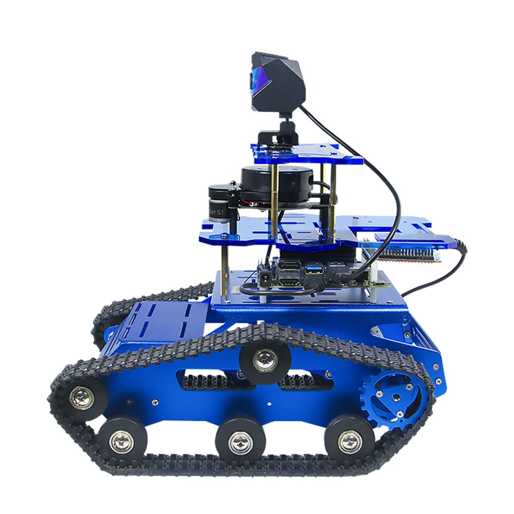 Custom AI robot NVIDIA Jetson NANO LIDAR Car ROS Robot SLAM Build Map Navigation Obstacle Avoidance