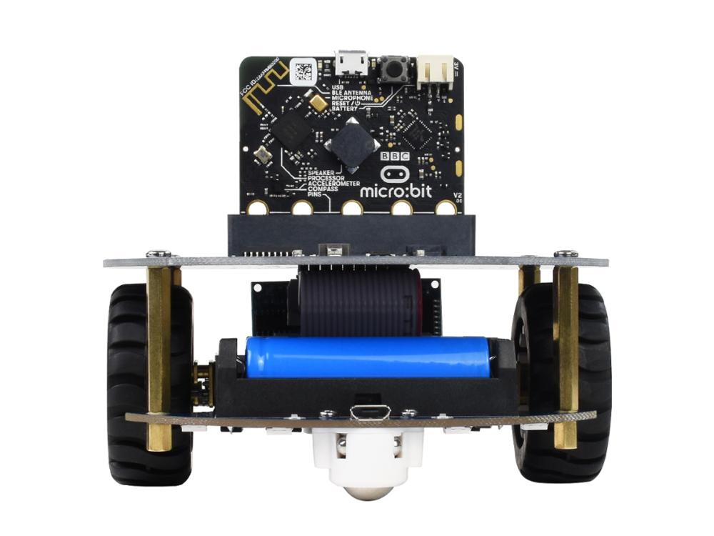 Custom AlphaBot2 Robot Building Kit Based On BBC micro:bit original version, or micro:bit V2, or accessories only