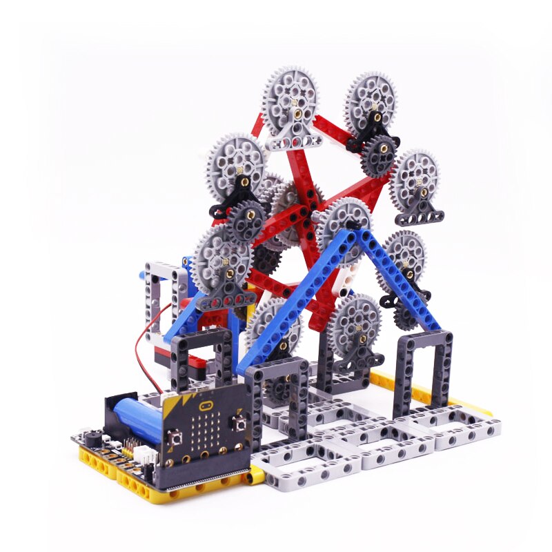 Custom Amusing STEM Progamable Electronic Ferris Wheel Robot Stem Learning Robot Toys For BBC Micro:Bit