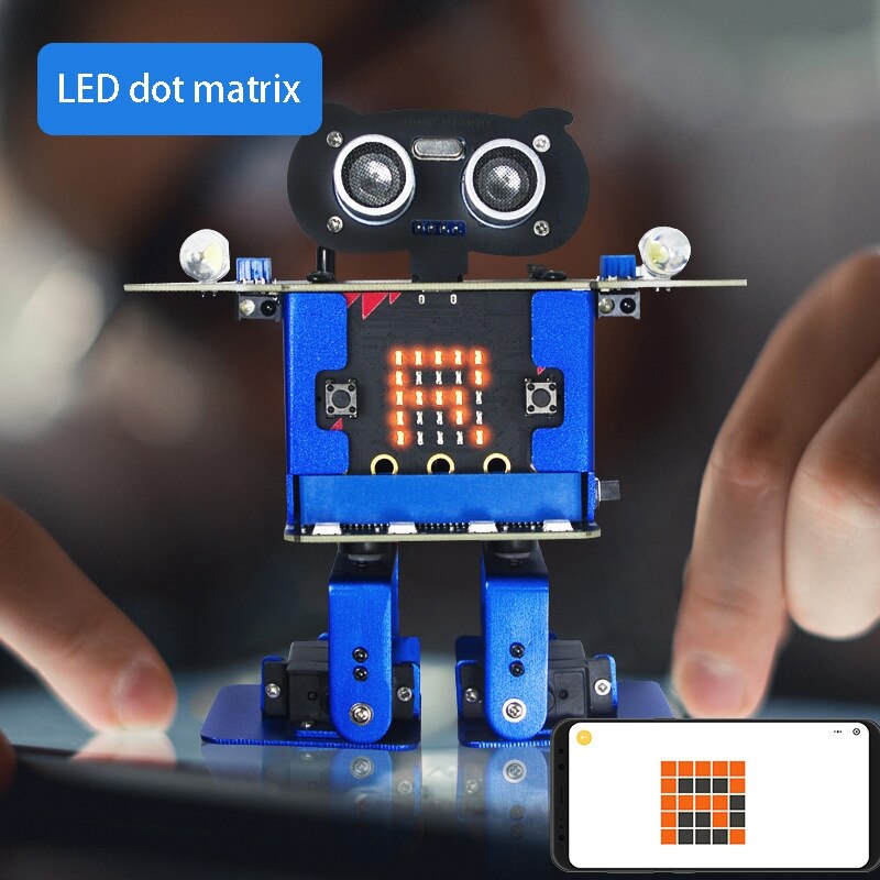 Custom Biped programming robot XIAOR GEEK Programming Education Robot DIY Robot Kit for Kids Entry Level Programming