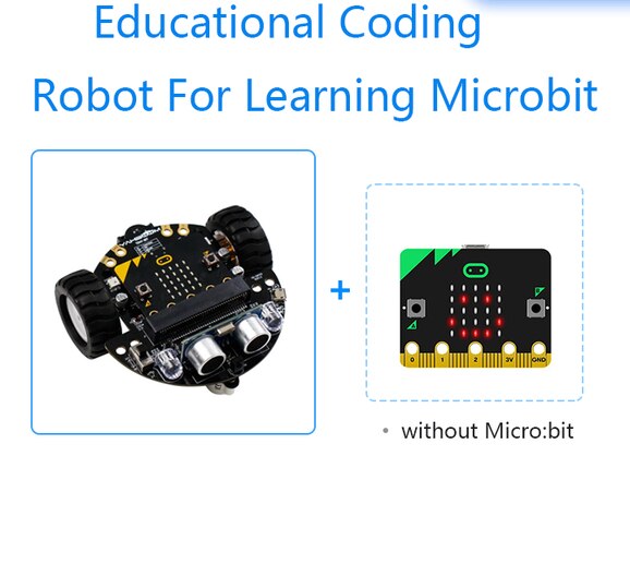 Custom Cost-effective Maker Educational BBC Micro:bit Stem Educational Coding Robot For Learning Microbit