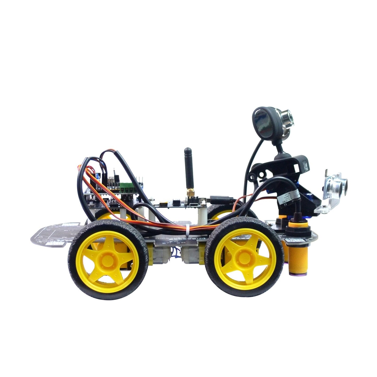 Custom DS WiFi Smart Robot Car compatible Arduino R3 Remote Control HD Camera FPV Robotics Learning Educational toy