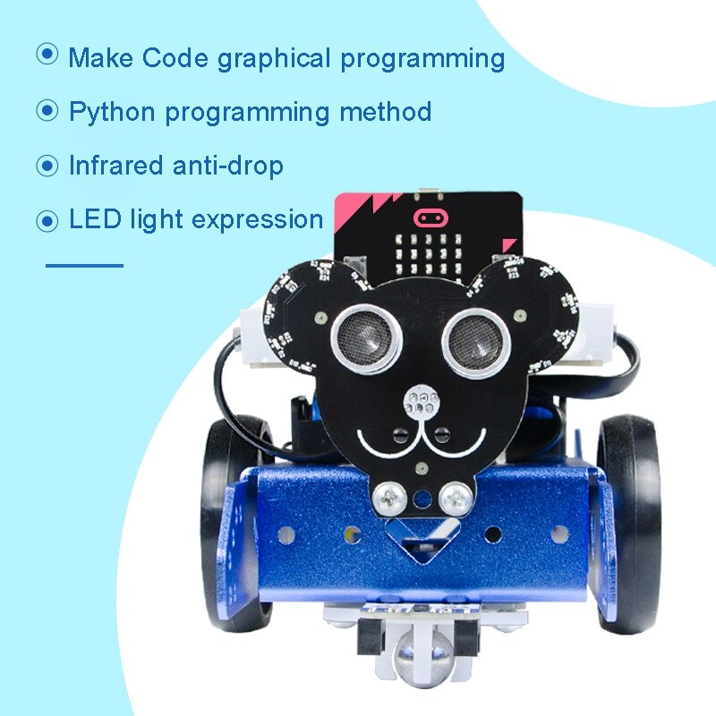 Custom  Programming Education Robot Smart Car Kit Entry Level Programming for Kids