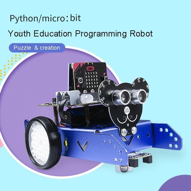 Custom  Programming Education Robot Smart Car Kit Entry Level Programming for Kids