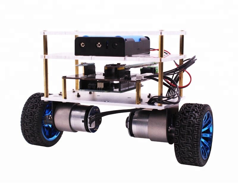 Custom RC Two Wheel DIY Arduinos R3 Balance Educational Robot Kit With Beautiful Acrylic Platform