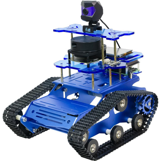 Custom Ros Robot AI Smart Robot Car with Laser Radar for Raspberry Pi