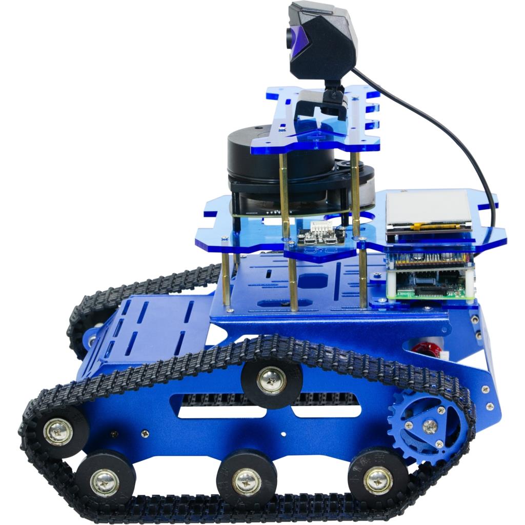 Custom Ros Robot AI Smart Robot Car with Laser Radar for Raspberry Pi