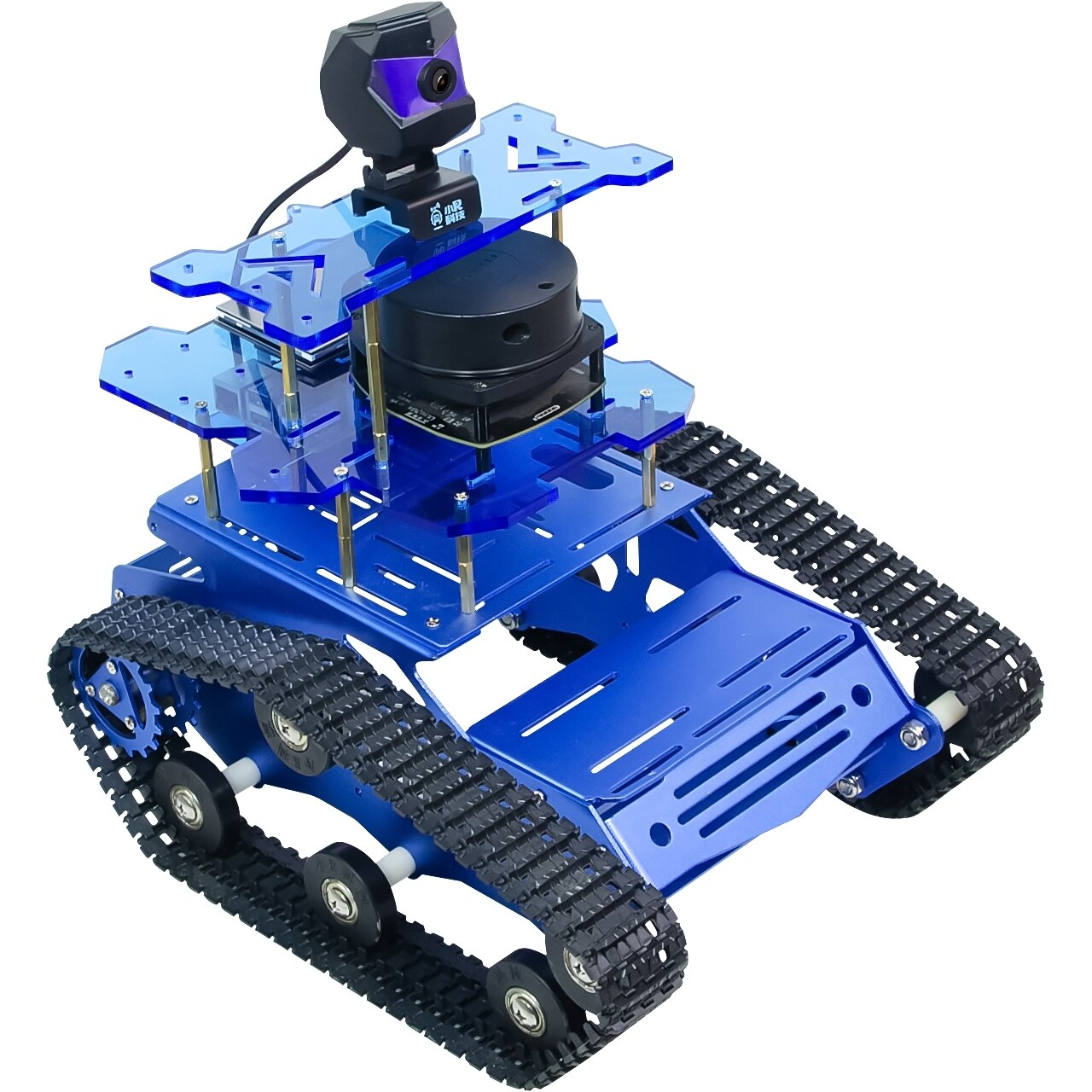 Custom Ros Robot AI Smart Robot Car with Laser Radar for Raspberry Pi