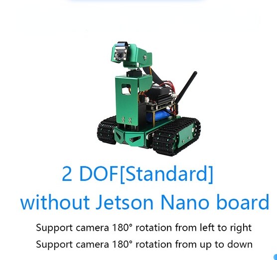 Custom  car robot with 8 million HD camera  .( with or without)   Jetson Nano board.standard or Support camera up to down
