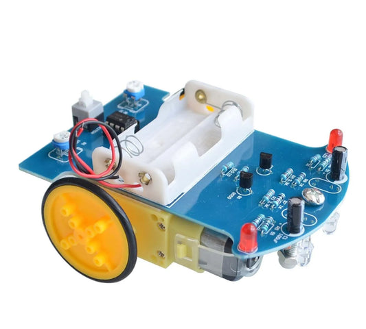 Custom D2-1 DIY Kit Intelligent Tracking Line Smart Car Kit TT Motor Electronic DIY Kit Smart Patrol Automobile Parts DIY Electronic