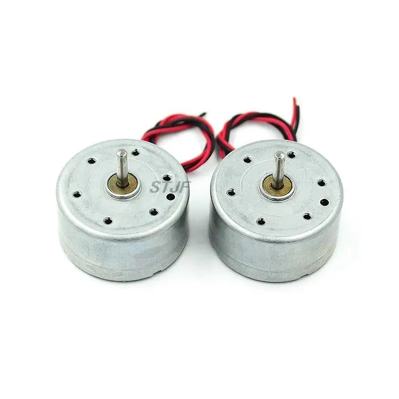Custom DC 1.5V 3V 4.5V 5V 6V DC Motor Micro 300 Solar Motor For DIY Toys 2 Pins Plug Spacing Brush Motors 2MM 2 Wire