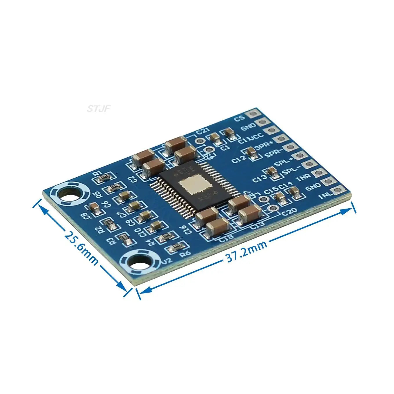 Custom  DC 12V-24V 2x50W Dual Channel Mini Digital Amplifier D Class 50W+50W TPA3116D2 XH-M562 Amplifier 50W Power Amplifier Board