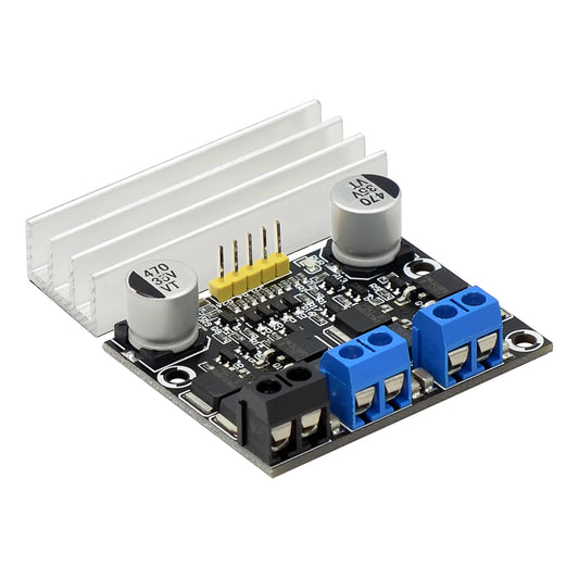 Custom DC 3V-18V Motor Drive Board 10A Dual Channel H Bridge DC Motor Drive Module PWM Speed Regulator Dimmer Module