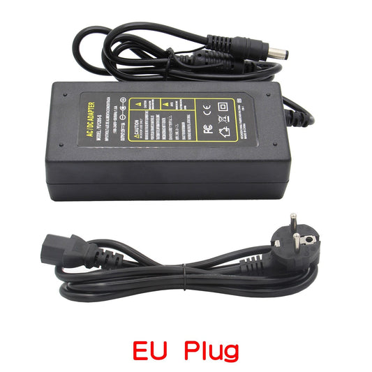 DC 5.5x2.5mm 12V 5A Power Supply Power Adapter(EU/USPlug) for Raspberry Pi X835/X832/X830 Expansion Board