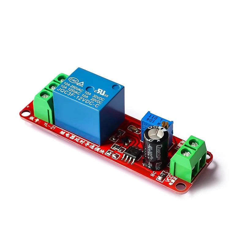 Custom DC 5V 12V Time Delay Relay NE555 Time Relay Shield Timing Relay Timer Control Switch Car Relays Pulse Generation Duty Cycle