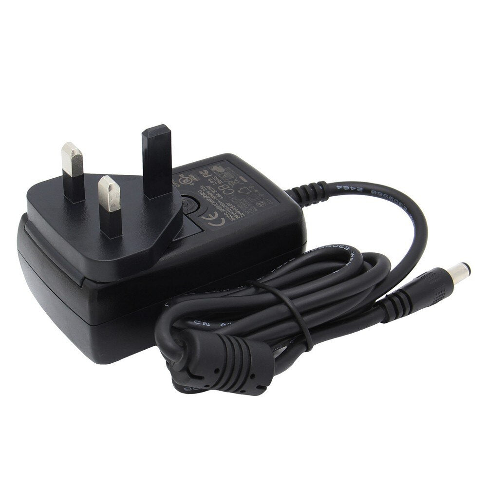 DC 5V 4A Power Adapter with EU/US/UK Plug, DC5.5x2.5 Power Supply for Raspberry Pi X820/X825/X828 2.5" SATA Expansion Board