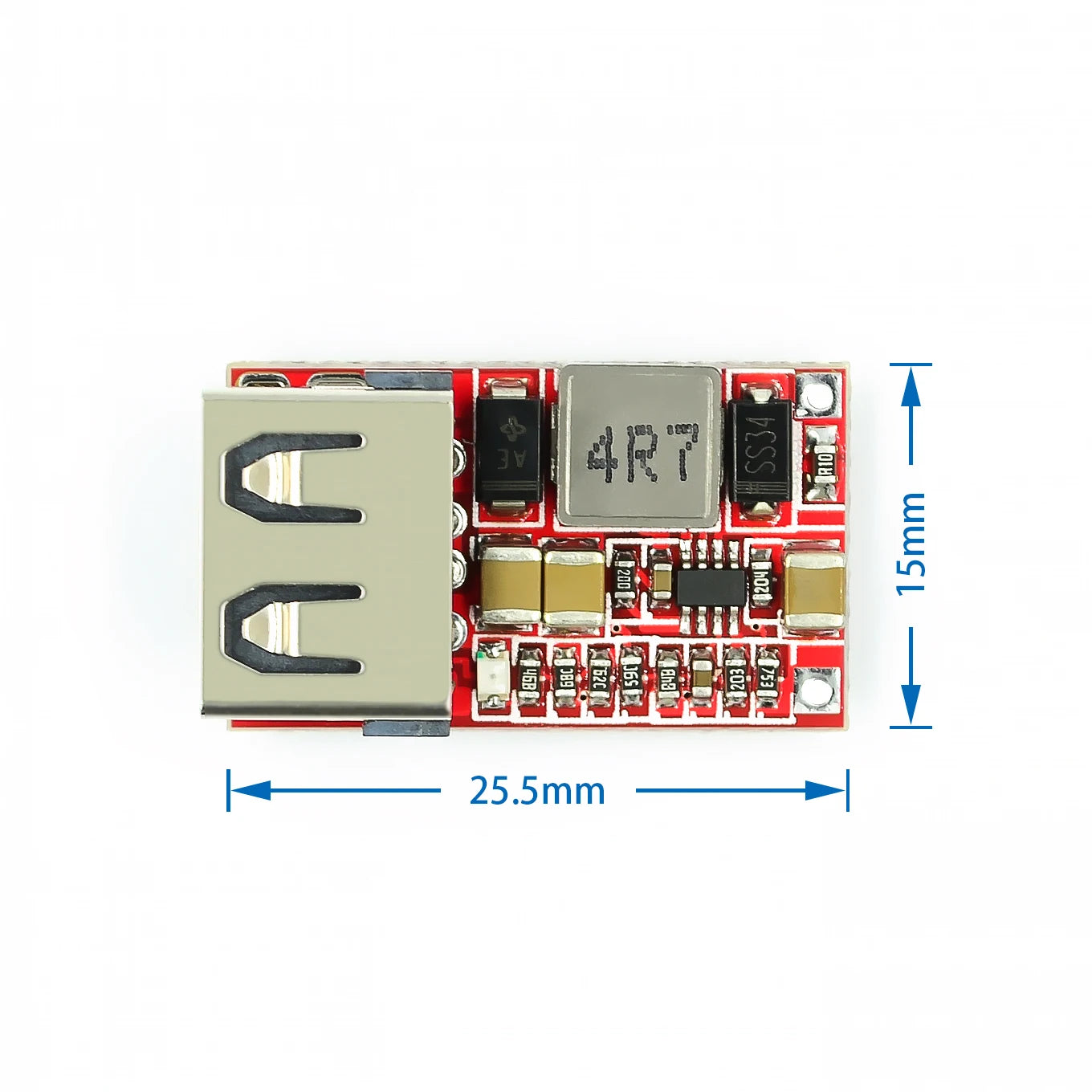 Custom DC 6-24V 12V/24v to 5V USB Output charger step down Power Module Mini DC-DC Step Up Boost Module Power Adjustable buck Converter